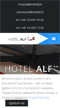 Mobile Screenshot of hotelalf.pl